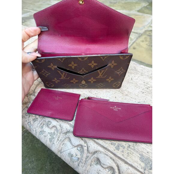 Louis Vuitton Monogram Jeanne Wallet - Three Pieces - Picture 1 of 14